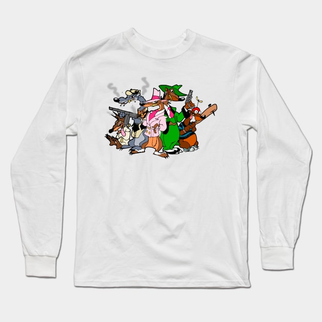 toon patrol Long Sleeve T-Shirt by oria